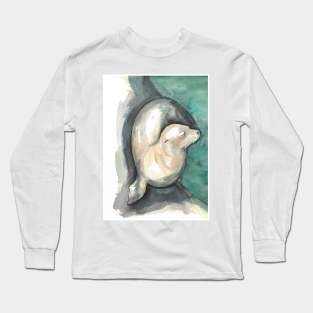 painted seal Long Sleeve T-Shirt